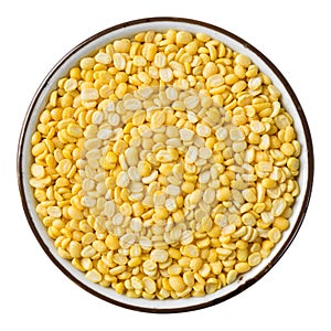 Hulled split mung bean