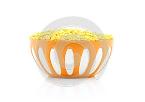 Hulled-split mung bean