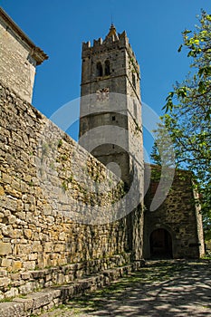 Hum Belltower in Istria, Croatia