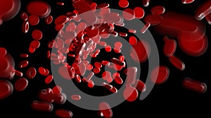 Human blood cells