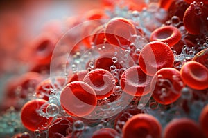 human blood cells