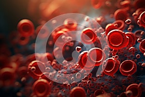 human blood cells