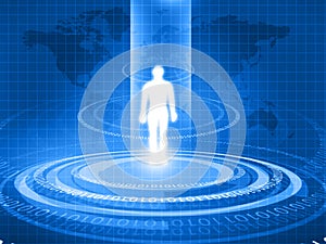 Human body analyzed with new technology