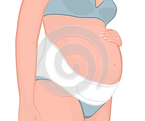 Human body anatomy_Pregnancy Belly Band