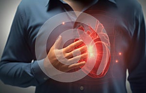 Human body health blood background heart aorta medicine medical anatomy cardiac cardiology heartbeat disease