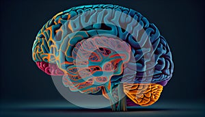 Human Brain Anatomy, Science, Intelligence, and Health Care ,generative AI