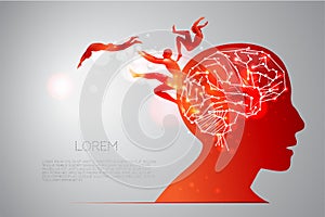Human brain and its capabilities.