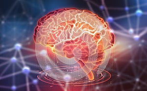 Human brain. Neural networks and artificial intelligence. Creating a computer mind