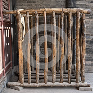 Human Cage in Pingyao Prison