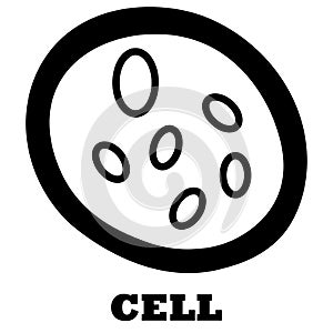 Human cell icon design