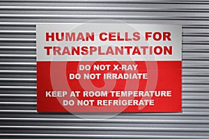 Human cells for transplantation photo