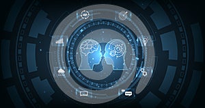 Human Chat with AI or Artificial Intelligence