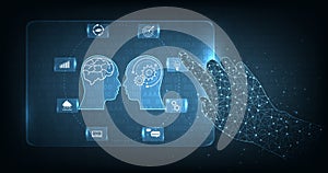 Human Chat with AI or Artificial Intelligence