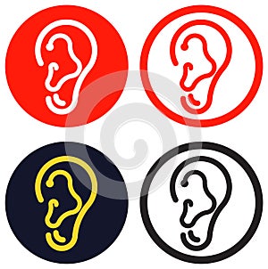 Human Ear Icon