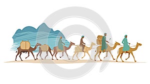 Human Evolution Silhouette Progression, vector design Generative AI