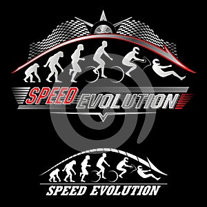 Human evolution of speed