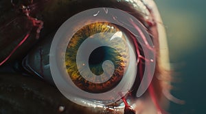 Human eye AI Generative Art