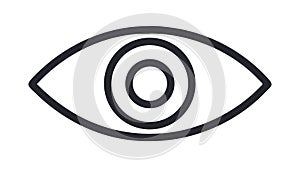 Human Eye Surveillance, Vision, Observation Security, vector design Generative AI
