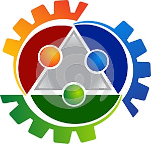 Human gears logo