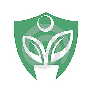 Human Growth Vector Logo.