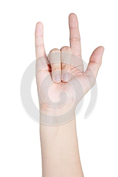 Human hand gesture