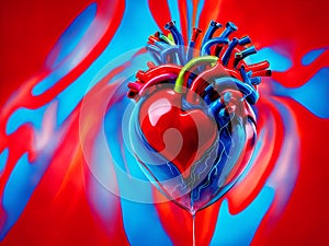 Human Heart Abstract