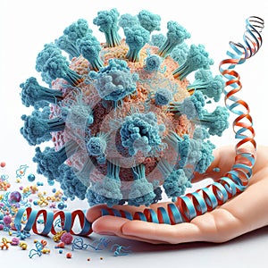 Human Immunodeficiency Virus Type (HIV ) Protease (PR) Cleving photo