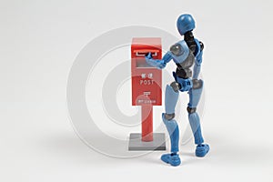 Human letter mail email post business mail box