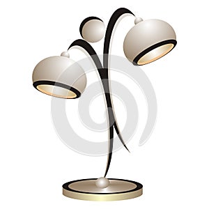 Human-like lampshade photo