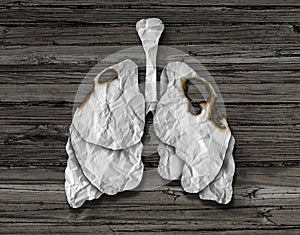 Human Lung Cancer Concept