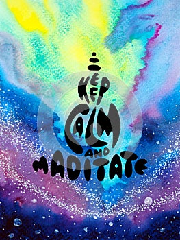 human meditate mind mental health yoga chakra spiritual healing abstract energy meditation universe power illustration design
