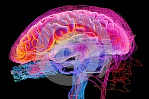 Human Mind Brain neurons Neuroplasticity via axons & dendrites. Synapses neurotransmitter. Neural Brain Axon, ion channels, Myelin