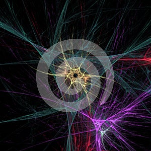 Human neurons in brain