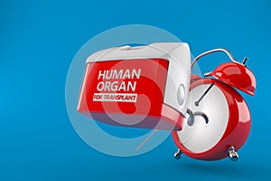 Human organ for transplant concept