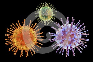 Human pathogenic viruses