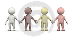 Human Races Together, Equality Concept photo