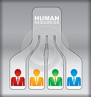 Human resource concept