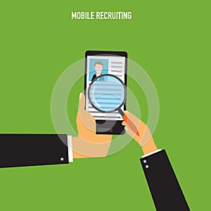 Human Resource mobile recruiting