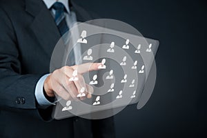 Human resources and CRM