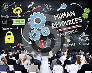 Human Resources Employment Teamwork Business Seminar Conference