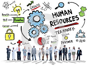 Human Resources Employment Teamwork Corporate Business People photo