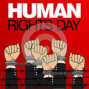 Human Rights Day Vector Template