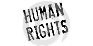 Human Rights rubber stamp