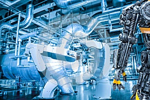 Human robot control automatic robotic hand machine tool