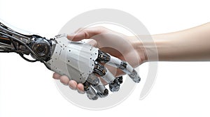 Human and Robot Hands Shaking in Dynamic Collaboration