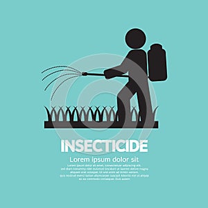 Human Spraying Insecticide photo