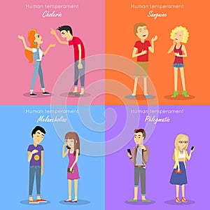 Human Temperament Fundamental Personality Types.