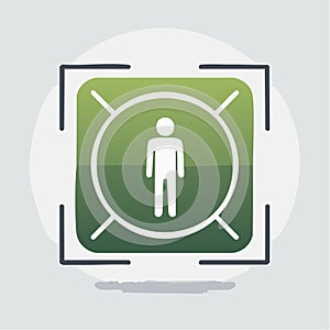 HumanCentric Focus Vector Icon