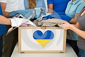 Humanitarian Clothes Aid Charity For Ukraine