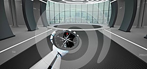 Humanoid Robot Hands Compass